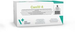 CaniV-4: дирофіл. АГ, ерліхія, борелія, анаплазма АТ, експрес-тест (5 шт.) (BR40153) від виробника VetExpert