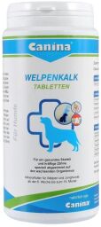 Мінеральний комплекс для цуценят і молодих собак Canina «Welpenkalk» 350 таблеток, 350 г