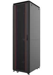 Шкаф MIRSAN 19", 32U, GTV, стеклянная дверь, 600x600 мм, черный (MR.GTV32U66DE.01) от производителя MIRSAN