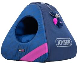 Домик для кошек Joyser Cat Home 40 см х 40 см х 41 см, синий (4897109602237) от производителя Joyser