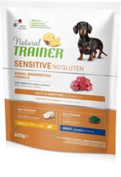 Сухий корм Natural Trainer Dog Sensitive Adult Mini With Lamb для дорослих собак міні порід 0.8 кг.