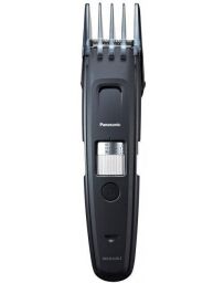 Тример Panasonic, для бороди і вусів, мережа+акум., насадок-4, сталь, чорний