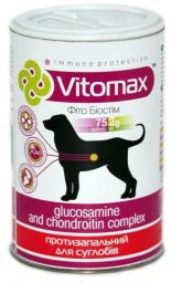 Vitomax з глюкозаміном та хондроітином, протизапальний для суглобів собак 75 таблеток (VSVMX20009) від виробника Vitomax