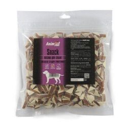 Ласощі AnimAll Snack Ласощі лососеві сендвіч-трикутники для собак (151746) від виробника AnimAll