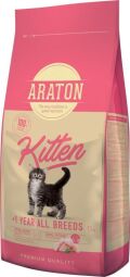 Поживний сухий корм для кошенят ARATON Kitten 15кг