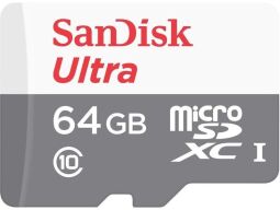 Карта пам'яті SanDisk microSD   64GB C10 UHS-I R100MB/s Ultra