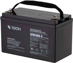Акумуляторна батарея Vision FM, 12V, 100Ah, AGM (6FM100E-X) від виробника Vision