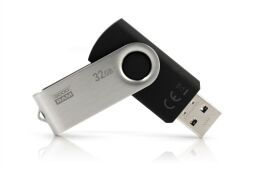 Флеш-накопичувач USB3.0 32GB GOODRAM UTS3 (Twister) Black(UTS3-0320K0R11)