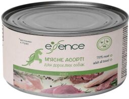 Корм Essence влажный с мясом для взрослых собак 200 гр (4820261920345) от производителя Essence