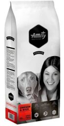 Корм Amity Chicken & Rice сухой с курицей для взрослых собак всех пород 15 кг. (8436538940839) от производителя Amity