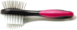 Розчіска-щетка двостороння міні Croci 14*3,7*4,5 см (C6080990) від виробника Croci