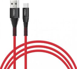 Кабель Intaleo CBRNYT1 USB - USB Type-C (M/M), 1.2 м, Red (1283126559464) від виробника Intaleo