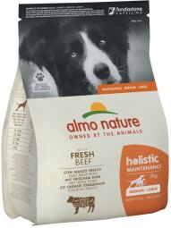 Сухий корм для дорослих собак середніх та великих порід Almo Nature (Альмо Натюр) зі свіжою яловичиною 2 кг