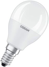 Лампа світлодіодна OSRAM LED STAR Е14 5.5-40W 2700K+RGB 220V Р45 пульт ДУ (4058075430877) від виробника Osram