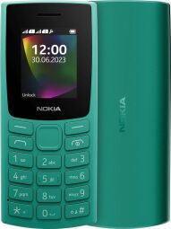 Мобильный телефон Nokia 106 2023 Dual Sim Green (Nokia 106 2023 DS Green) от производителя Nokia