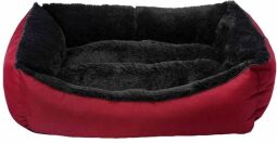 Лежак для собак Milord JELLYBEAN L 78*60*2 см (червоний/чорний) (VR01//0915) від виробника MiLord