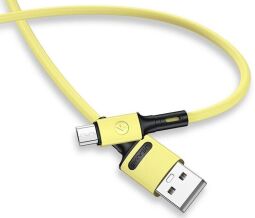 Кабель Usams US-SJ435 USB - Micro USB, 1 м, Yellow (SJ435USB03) від виробника Usams