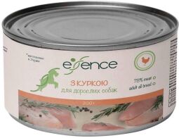 Корм Essence влажный с курицей для взрослых собак 200 гр (4820261920321) от производителя Essence