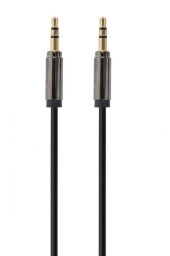 Аудио-кабель Cablexpert 3.5 мм – 3.5 мм (M/M), 1 м, черный (CCAP-444-1M) от производителя Cablexpert