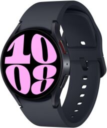Смарт-годинник Samsung Galaxy Watch 6 40mm (R930) 1.31", 432x432, sAMOLED, BT 5.3, NFC, 2/16GB, чорний (SM-R930NZKASEK) від виробника Samsung