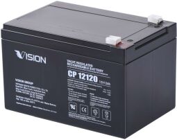 Акумуляторна батарея Vision CP, 12V, 12Ah, AGM (CP12120) від виробника Vision