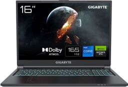 Ноутбук Gigabyte G6 16.0 FHD+ 165Hz, Intel i7-13620H, 16GB, F1TB, NVD4060-8, DOS, чорний