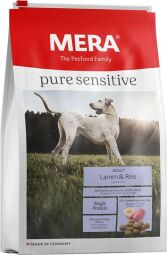 Сухой безглютеновый корм Mera Pure Sensitive Adult Lamb & Rice для чувствительного пищеварения (ягненок/рис) 12,5 кг (56650) от производителя MeRa
