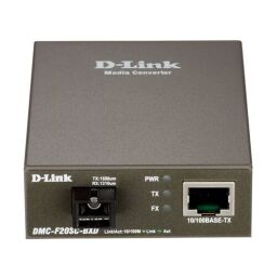 Медіаконвертер D-Link DMC-F20SC-BXD 1xFE, 1x100BaseFX, SM, 20км, WDM, SC