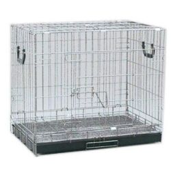 Клітка Tesoro 510К для собак, металева, 90х61х72 см