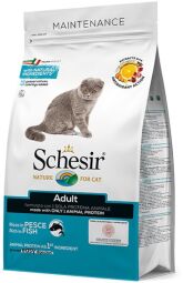Корм Schesir Cat Adult Fish сухой монопротеиновый с рыбой корм для взрослых кошек 0.4 кг (8005852760036) от производителя Schesir