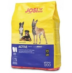 Корм Josera JosiDog Active сухий з м'ясом птиці для дорослих активних собак 0.9 кг (4032254745471) від виробника Josera
