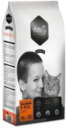 Сухой корм для кошек Amity Salmon&Rice повседневный лосось/рис 10 кг (8436538949108) от производителя Amity