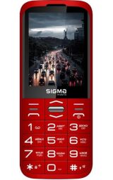 Мобільний телефон Sigma mobile Comfort 50 Grace Dual Sim Red (Comfort 50 Grace Red) від виробника Sigma mobile