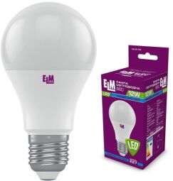 Светодиодная лампа стандартная ELM 12W E27 4000K (18-0179) от производителя ELM