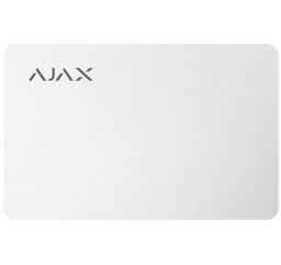 Картка Ajax Pass 10шт, Jeweler, безконтактна, білий