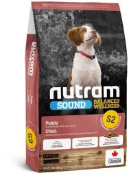 Сухой корм Nutram S2 Sound Balanced Wellness Puppy для щенков со вкусом курицы 20 кг (, BREEDER) от производителя Nutram