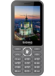 Мобiльний телефон Sigma mobile X-style 31 Power Type-C Dual Sim Grey