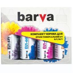 Комплект чернил Barva EPSON Универсальные №1 B/C/M/Y (EU1-090-MP) 4х90 г от производителя Barva
