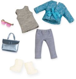 Набор одежды для кукол LORI голубое пальто (LO30005Z) от производителя Lori