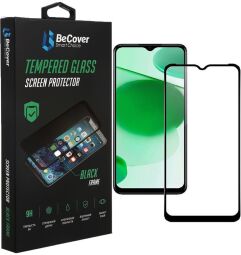 Защитное стекло BeCover для Realme C35 Black (708155) от производителя BeCover