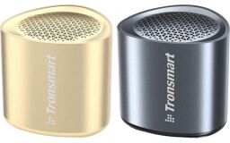 Акустическая система Tronsmart Nimo Mini Speaker Polar Black + Nimo Mini Speaker Gold (994703) от производителя Tronsmart