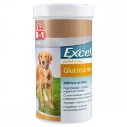 Хондропротектор 8in1 Excel Glucosamine для собак таблетки 110 шт