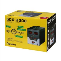 Стабілізатор Gemix GDX-2000