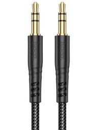 Аудио-кабель Hoco UPA24 3.5мм - 3.5мм (M/M), 1м, Black (UPA241B) от производителя Hoco