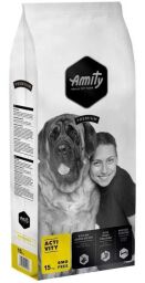 Корм Amity Adult Dog Energy сухий для собак із високими фізичними навантаженнями 15 кг (8436538940488) від виробника Amity
