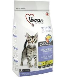 1st Choice Kitten Healthy Start 0.35 кг Фест Чойс сухий корм для кошенят (ФЧККН350) від виробника 1st Choice