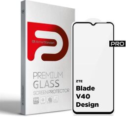 Захисне скло Armorstandart Pro для ZTE Blade V40 Design Black (ARM68740)
