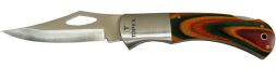Нож складной TOPEX, фиксатор, лезвие 75 мм, держатель металлический и деревянные накладки, 170 мм. (98Z017) от производителя Topex