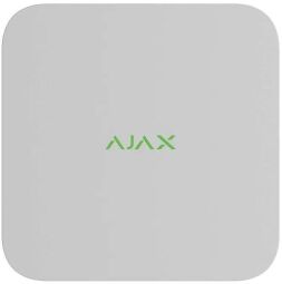Сетевой видеорегистратор Ajax NVR, 8 каналов, jeweller, белый (000034516) от производителя Ajax