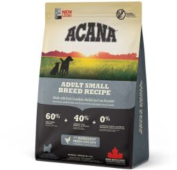 Корм Acana Adult Small Breed Recipe сухой с мясом и рыбой для собак мелких пород 2 кг (0064992523206) от производителя Acana